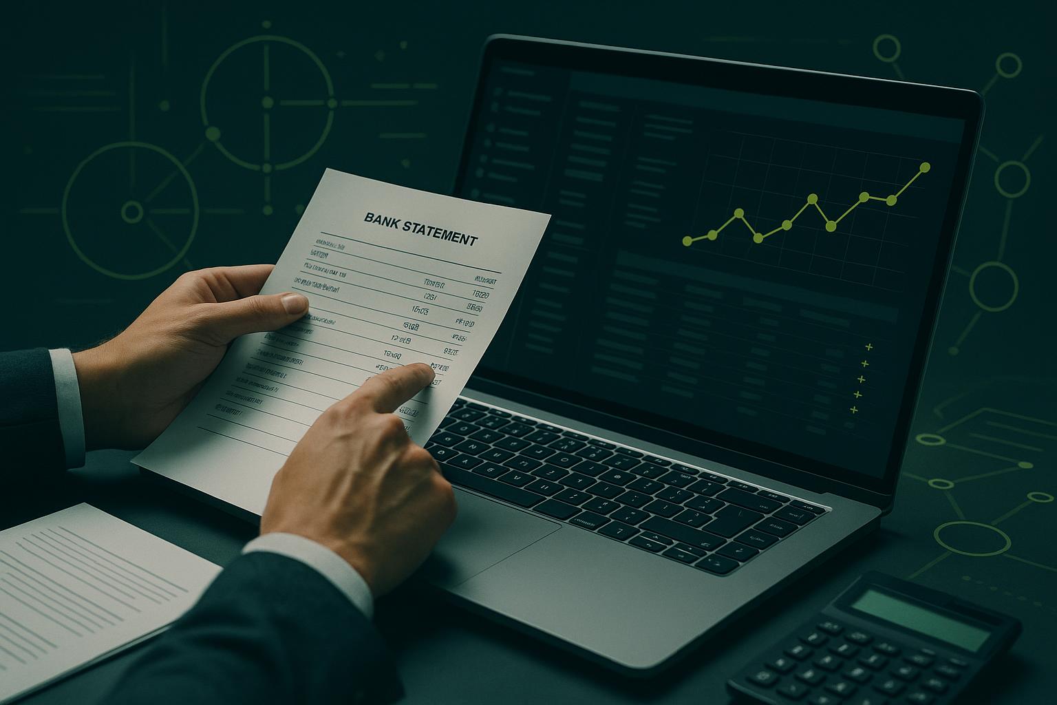 Behandling af kontoudtog i SAP Business One